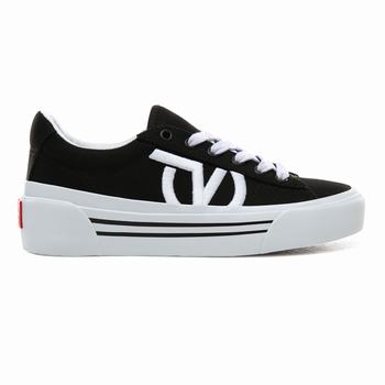 Vans Staple Sid NI - Naisten Tennarit - Mustat/Valkoinen